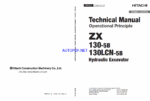 ZX130-5B, ZX130LCN-5B Technical Manual (Operational Principle)