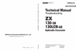 ZX130-5B130LCN-5B Technical Manual (Troubleshooting)