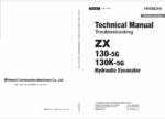 ZX130-5G130K-5G Technical Manual (Troubleshooting)