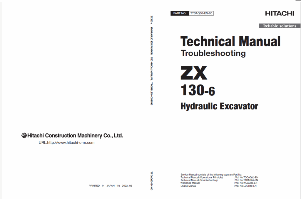 ZX130-6 Technical Manual (Troubleshooting)