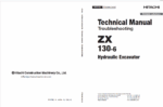 ZX130-6 Technical Manual (Troubleshooting)