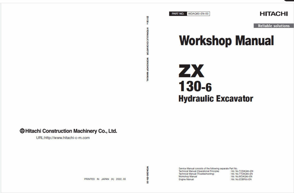ZX130-6 Workshop Manual