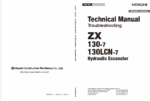 ZX130-7, 130LCN-7 Technical Manual (Troubleshooting)