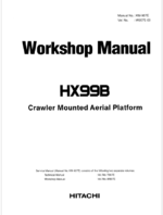 HX99B Workshop manual