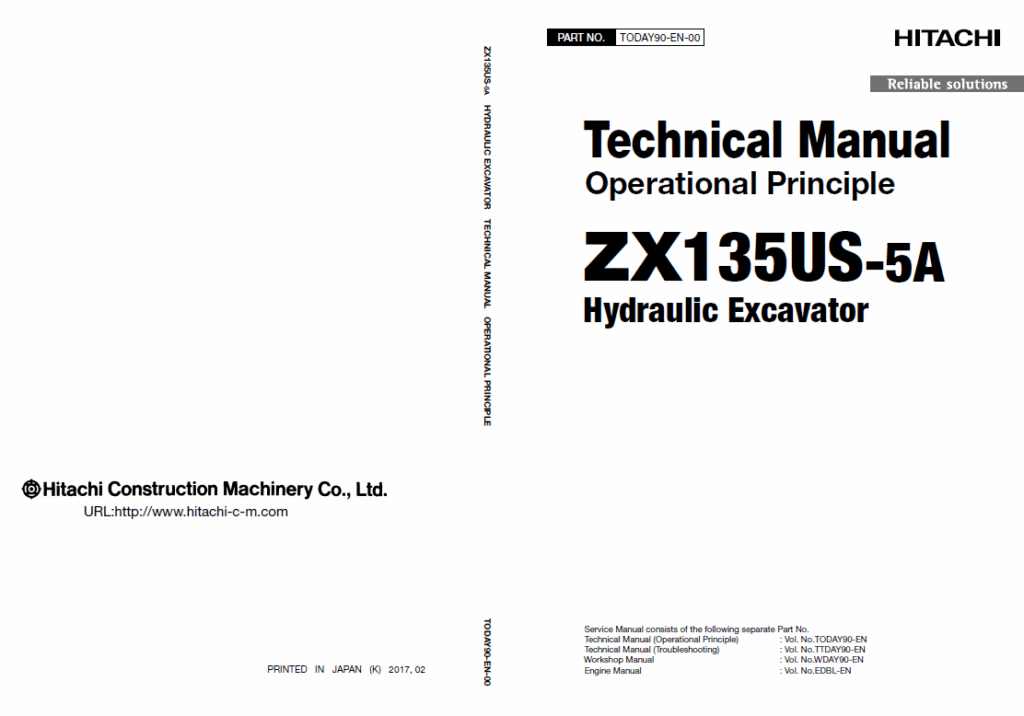ZX135US-5A Technical Manual (Operational Principle)