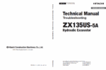 ZX135US-5A Technical Manual (Troubleshooting)