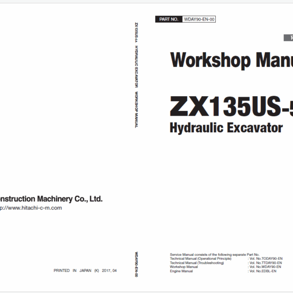 ZX135US-5A Workshop Manual
