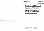 ZX135US-7 Technical Manual (Operational Principle) (For Oceanian market)