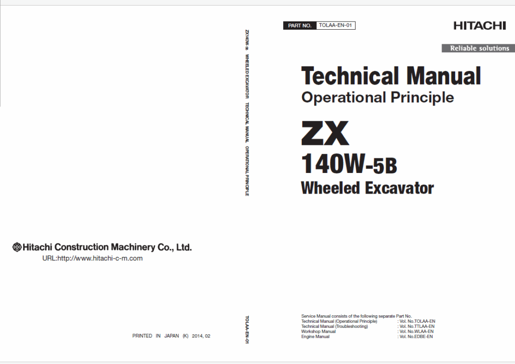 ZX140W-5B Technical Manual Operational Principle