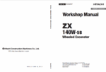 ZX140W-5B Wordshop Manual