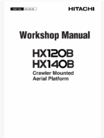 HX120B,HX140B Workshop manual