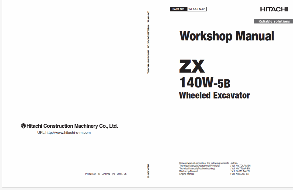 ZX140W-5B Workshop Manual