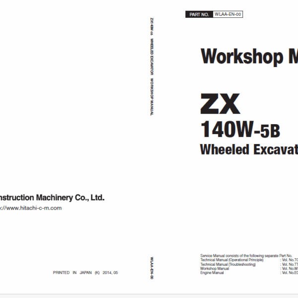 ZX140W-5B Workshop Manual