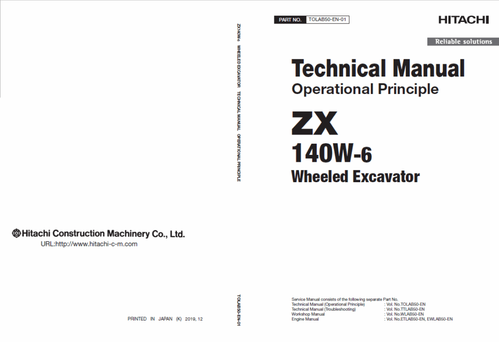 ZX140W-6 Technical Manual (Operational Principle)