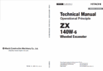 ZX140W-6 Technical Manual (Operational Principle)