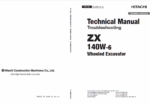 ZX140W-6 Technical Manual (Troubleshooting)