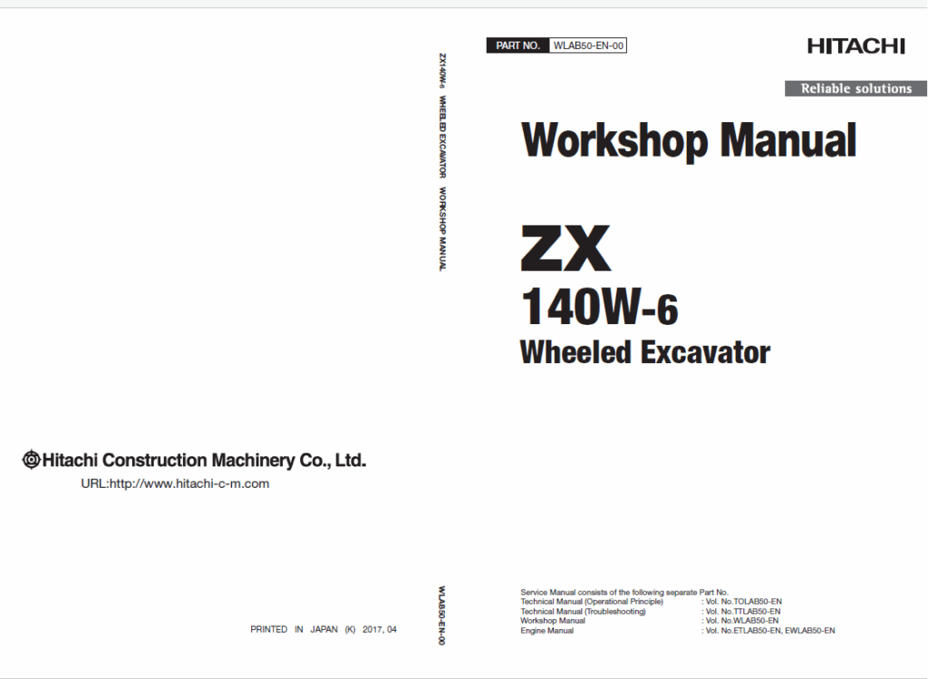 ZX140W-6 Workshop Manual