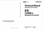 ZX145W-3 Technical Manual (Operational Principle)