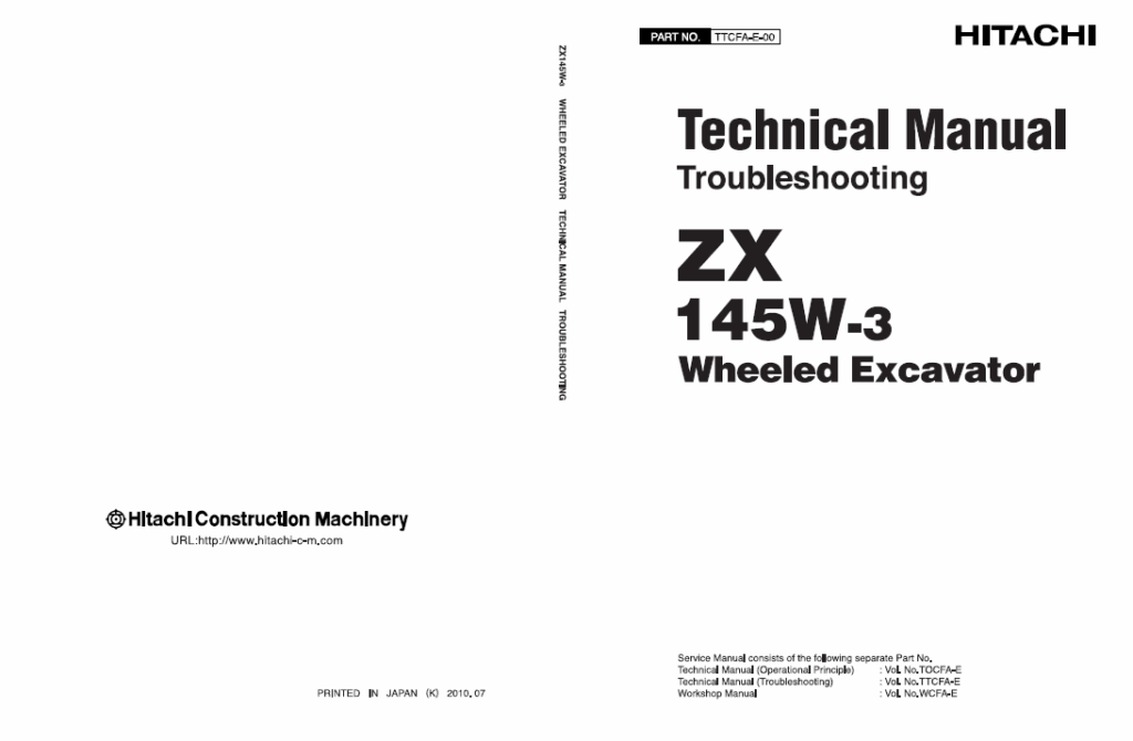 ZX145W-3 Technical Manual (Troubleshooting)