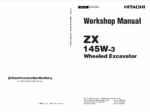 ZX145W-3 Workshop Manual