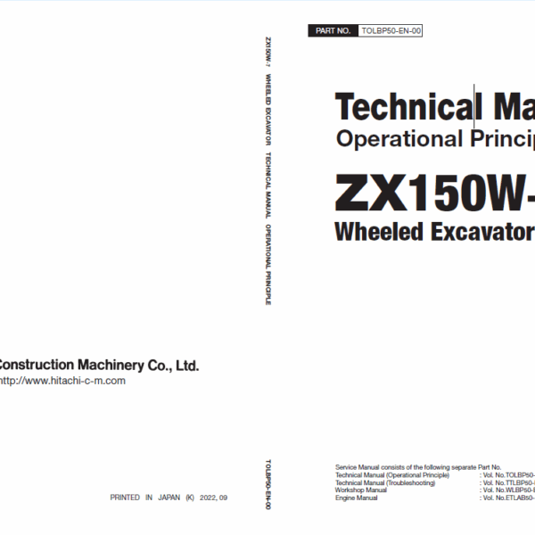 ZX145W-6 Workshop Manual