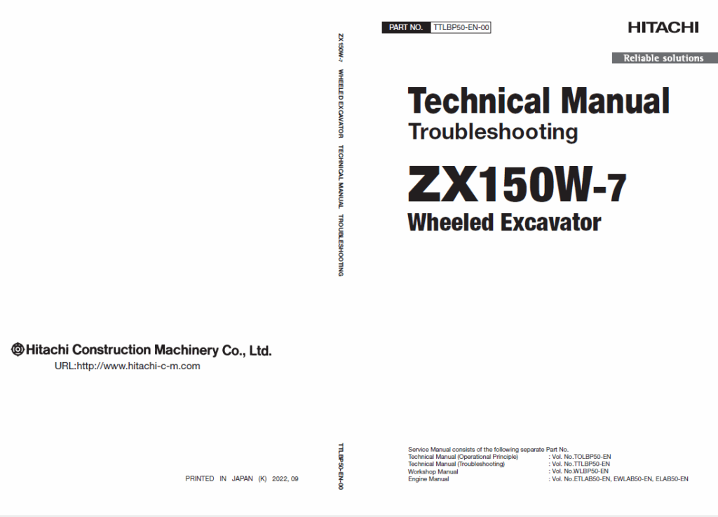 ZX150W-7 Technical Manual (Troubleshooting)