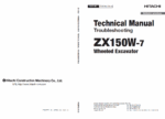 ZX150W-7 Technical Manual (Troubleshooting)