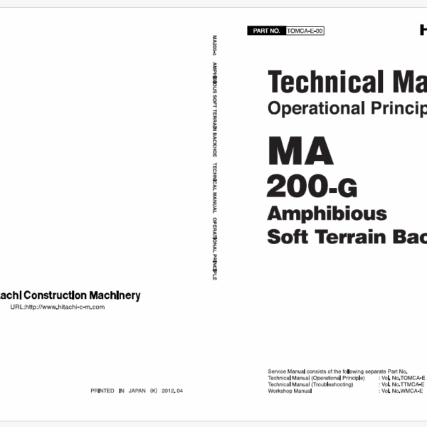 MA200-G Technical Manual Operational Principle