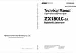 ZX160LC-5A Technical Manual (Operational Principle)