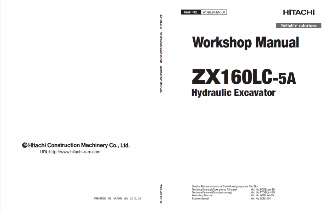 ZX160LC-5A Workshop Manual