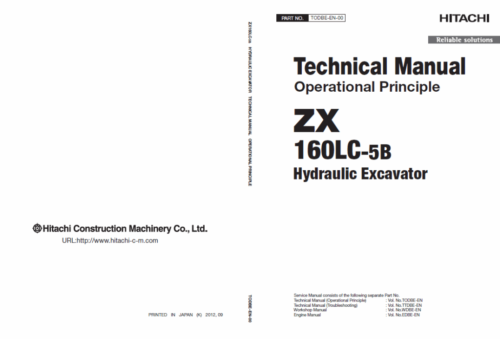 ZX160LC-5B Technical Manual (Operational Principle)