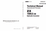 ZX160LC-5B Technical Manual (Operational Principle)