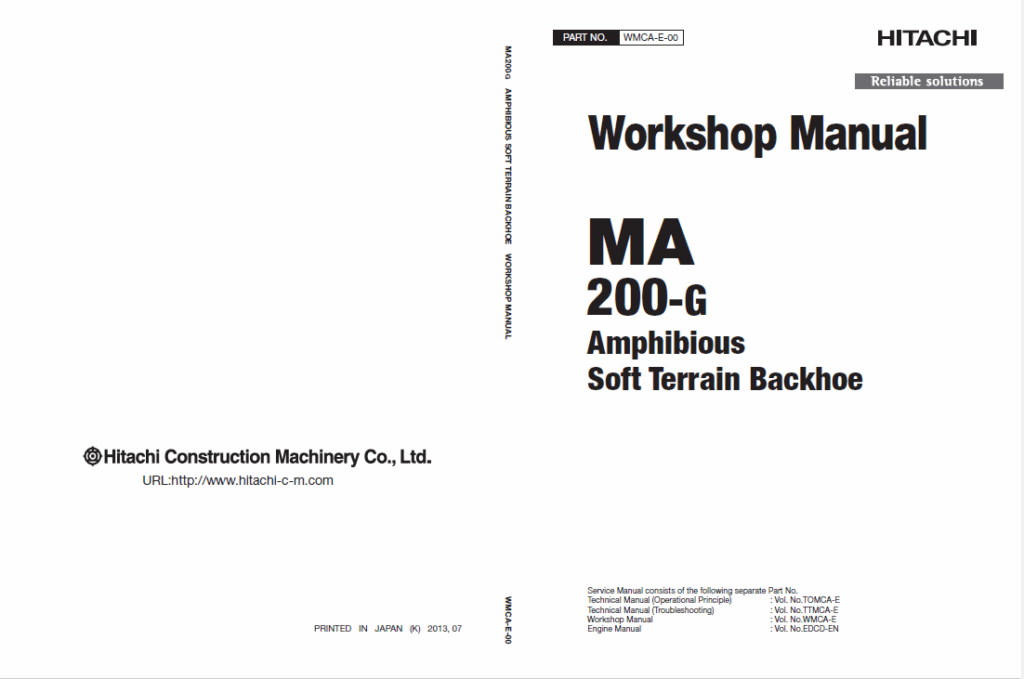 MA200-G Technical Manual Troubleshooting