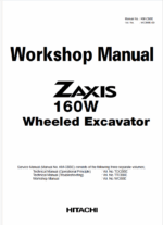 ZX160W Workshop manual