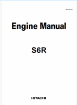 S6R Engine manualS6R Engine manualS6R Engine manual