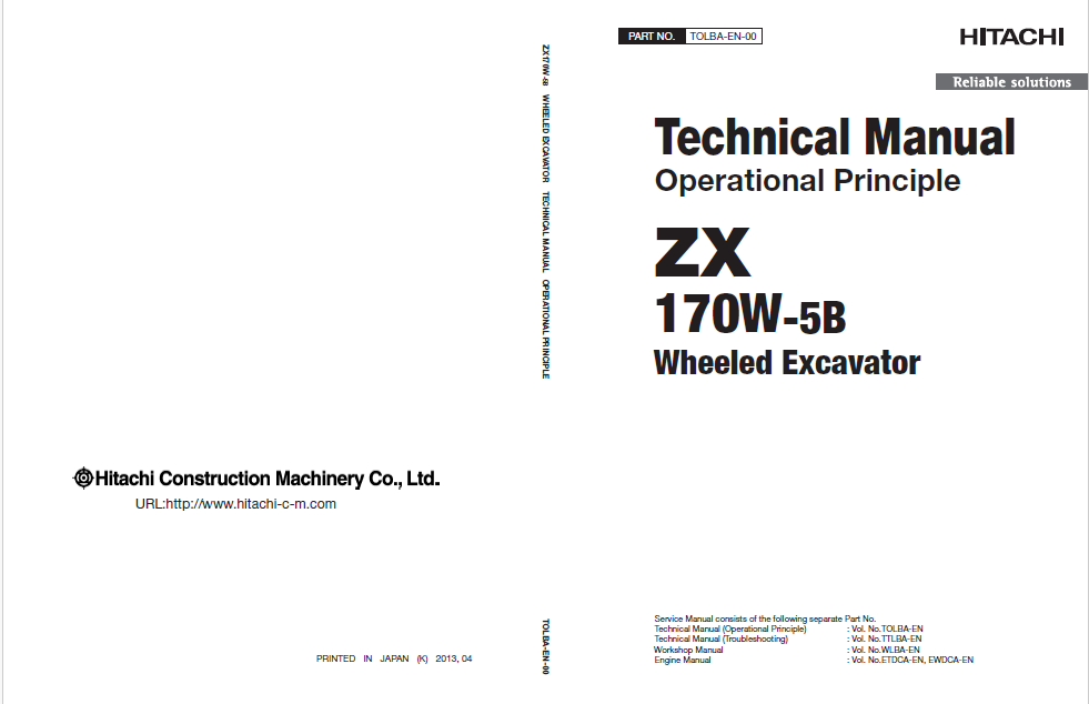 ZX170W-5BTechnical Manual Operational Principle