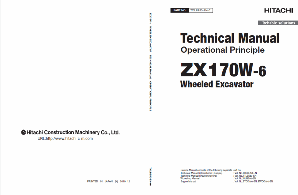 ZX170W-6 Technical Manual (Operational Principle)
