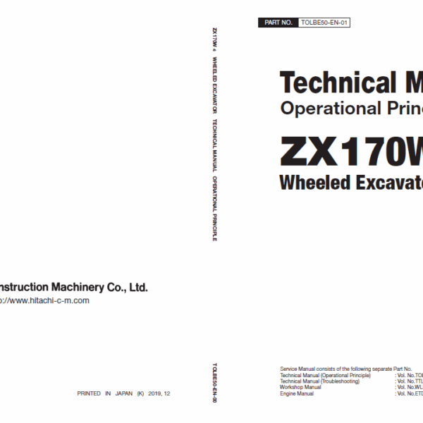 ZX170W-6 Technical Manual (Operational Principle)