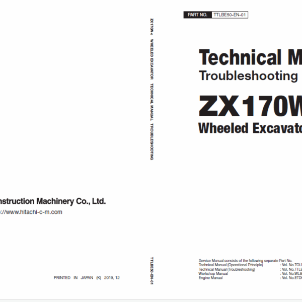 ZX170W-6 Technical Manual (Troubleshooting)