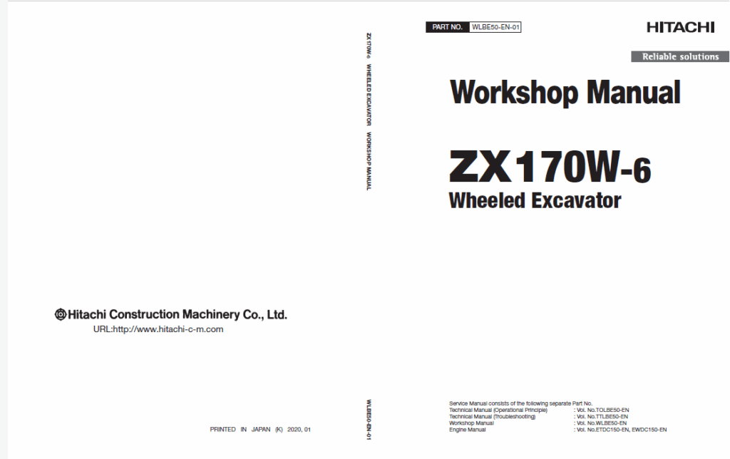 ZX170W-6 Workshop Manual
