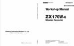 ZX170W-6 Workshop Manual