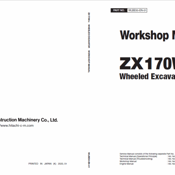 ZX170W-6 Workshop Manual