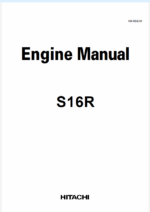 S16R Engine manualS16R Engine manual