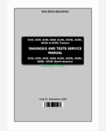 John Deere 6120, 6220, 6320, 6420, 6120L, 6220L, 6320L, 6420L & 6520L Tractors Diagnosis and Tests Service Manual (TM4733)