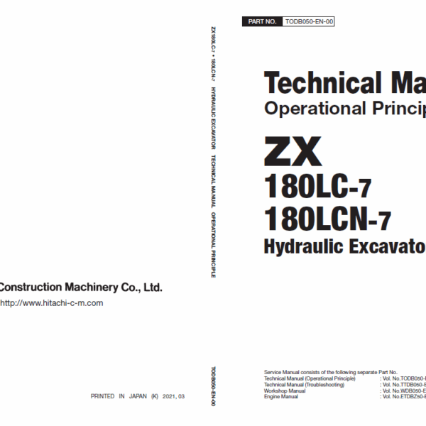 ZX180LC-7180LCN-7 Technical Manual (Operational Principle)