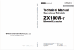 ZX180W-7 Technical Manual (Operational Principle)