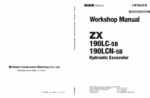 ZX190LC-5B, 190LCN-5B Workshop Manual