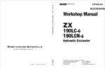 ZX190LC-6, ZX190LCN-6 Workshop Manual
