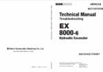EX8000-6 Technical Manual Troubleshooting_BACKHOE FRONT