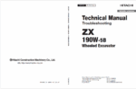 ZX190W-5B Technical Manual Troubleshooting